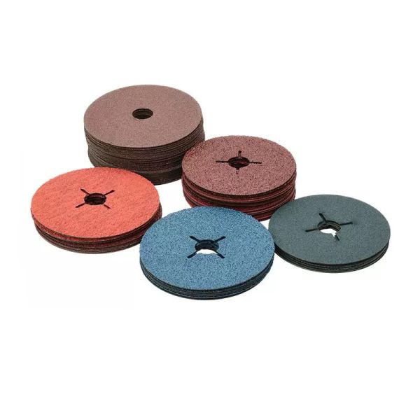 4.5 Inch Zirconia Aluminum Oxide Resin Fiber Sanding and Grinding Discs, 7/8