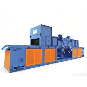 Automatic Control Mode Wire Mesh Shot Blasting Machine With Cleanliness Sa2.5-3.0