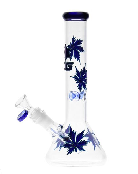 vidro fêmea Bong Water Pipe Including High Boros do fumo de 19mm