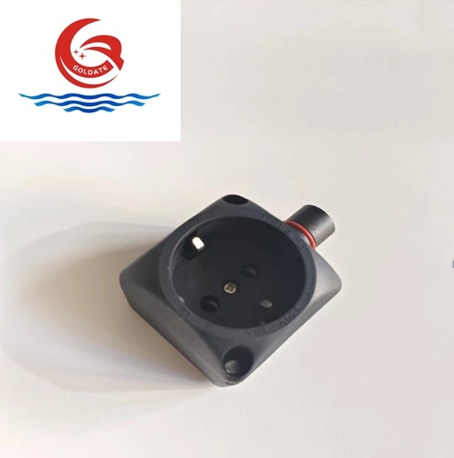 Компактные нейлоновые двигатели с тепловыми розетками 220V16A квадратная форма для портативного розетки