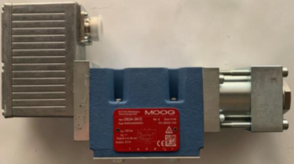 MOOG D634-319C Servo Valve 40 L/min Rated flow rate Direct Acting Design