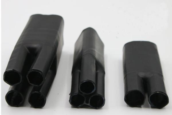 Black 1000mm Cable Thermal Shrinkable Terminal Head