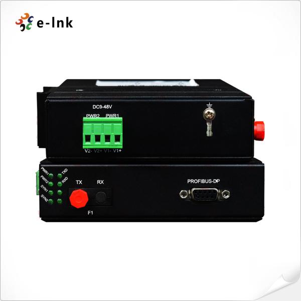 Рельс DIN конвертеров 35mm оптического волокна Profibus-DP IP40 FPGA