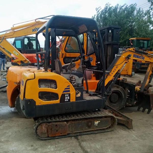 Used Komatsu Japan PC25 Cheap Used Excavator Second Hand Komatsu Mini Excavators