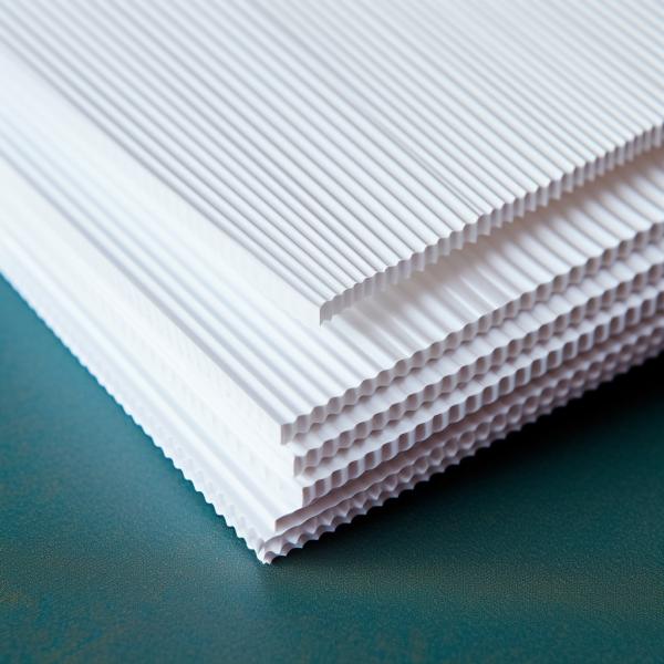 4x8 3mm Flammability UL94 V-2 Corrugated Plastic Sheets
