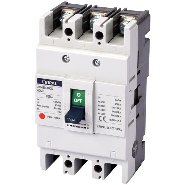 Under Voltage Molded Case Circuit Breaker MCCB AC690 With CE Certificate