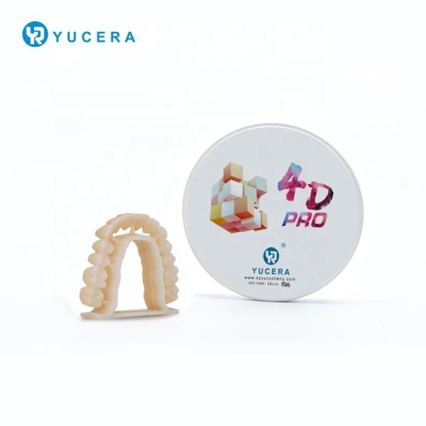 Yucera Dental 98mm Multilayer Zirconia Block  4D Pro Multilayer Zirconia Disc Open System
