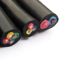 Cable flexible del filamento multi resistente al calor de RVV, alambre de cobre multi de la base para la electricidad