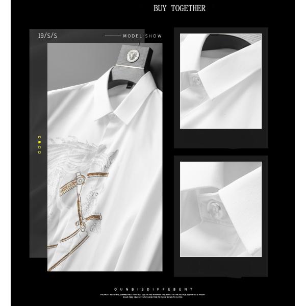 Цифровая печать лошадь длинный рукав на заказ мужской хлопчатобумажный простый рубашка для осени