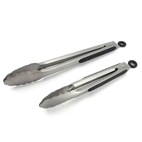 Stainless Steel Food Anti-hot Insulation Silicone Bread Clip for Durable Utensil Sets
