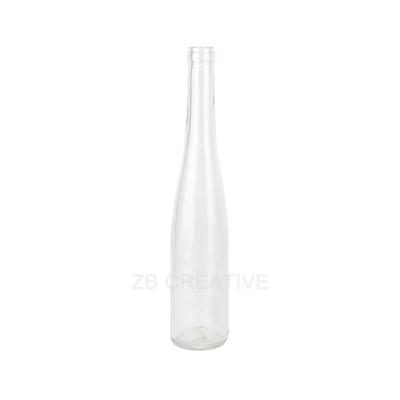 Dessert Wine 375ml Glass Bottles Slender Rhine Glass Bottle Cork Top 420g 5317K