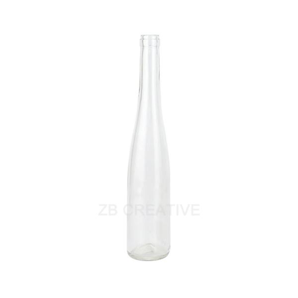 Dessert Wine 375ml Glass Bottles Slender Rhine Glass Bottle Cork Top 420g 5317K
