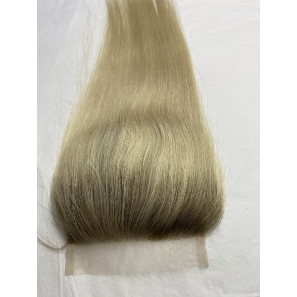 Free Part Kim K Full Transparent HD Lace Hair Topper Pieces 3X5 5x5 Swiss Lace Closure for White Women