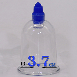 J4 2.7cm Cellulite Cupping Massage Vacuum Therapy Cupping Cup with High Transparency