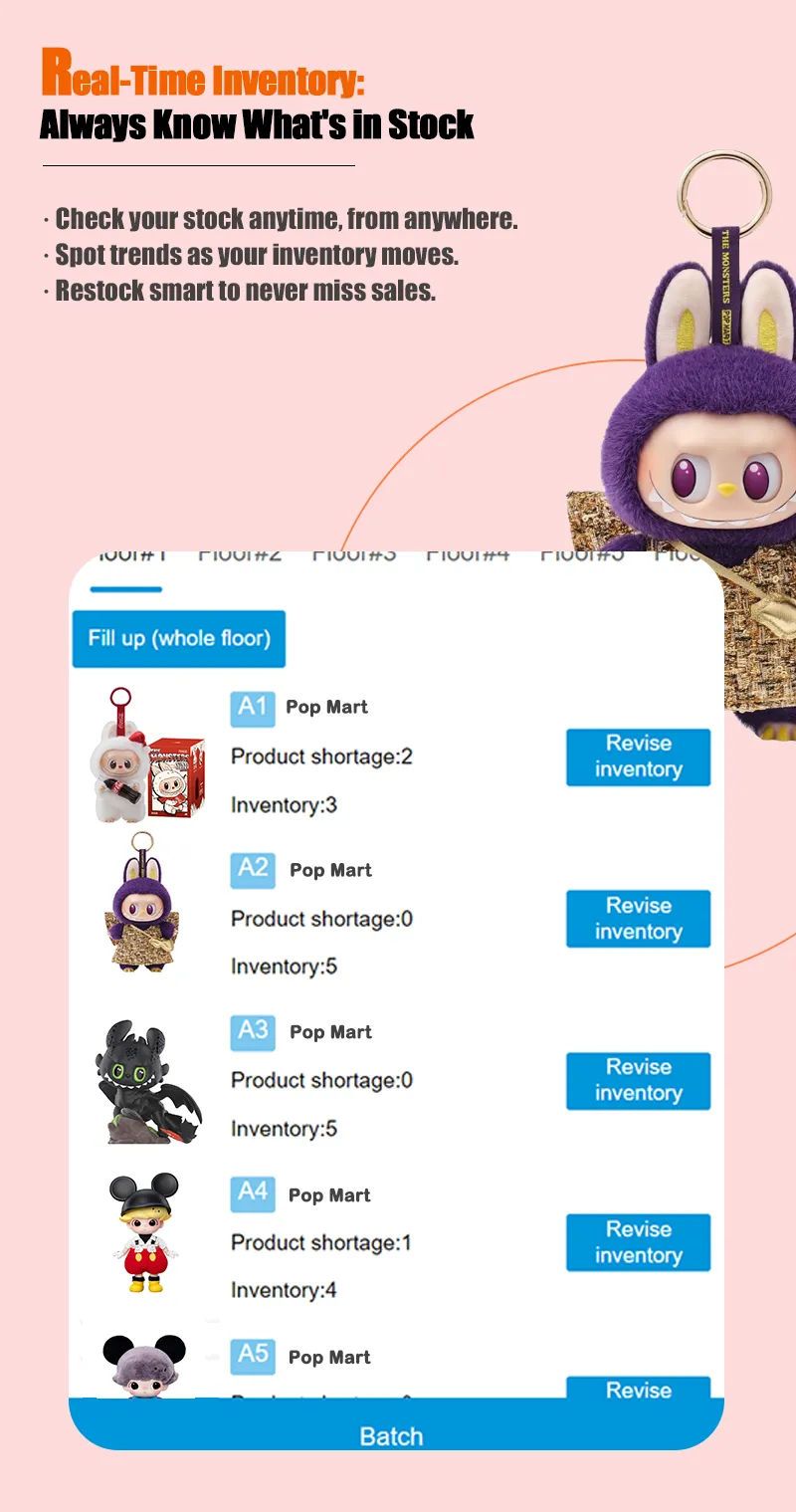 Smart Blind Box Vending Machine With Transparent Display Cabinet & Elevator — Self-Service Collectible & Blind Box Vending Machine