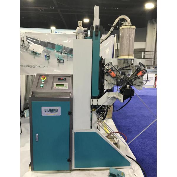 0.9mm AC220V Manual Double Glass Desiccant Filling Machine
