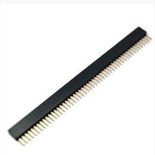 1.27mm 2.0mm 2.54mm single row female header connector DIP type
