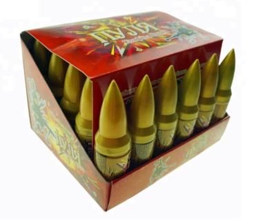High Grade Ingredients Soft Super Spray Candy Bullet Shape 12 Months Shelf Life