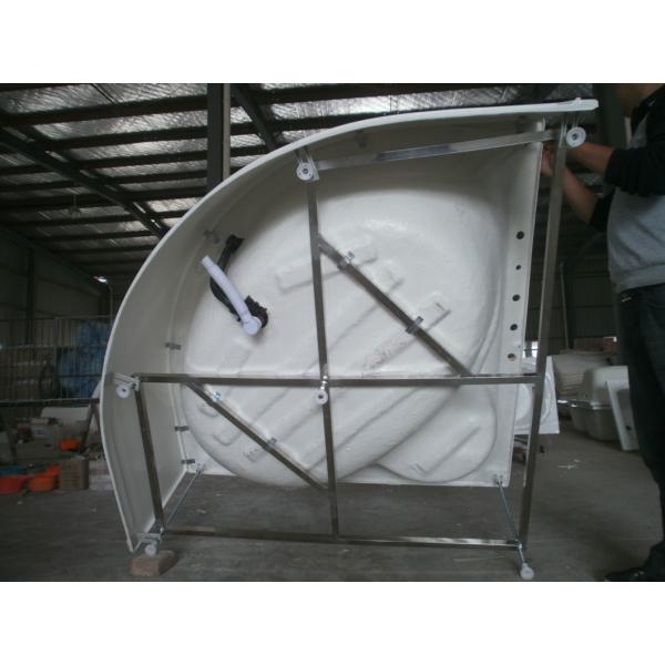 Leg Tubs Structure Simple Acrylic Bathtubs with Separated Panels and Disassembled Skirt