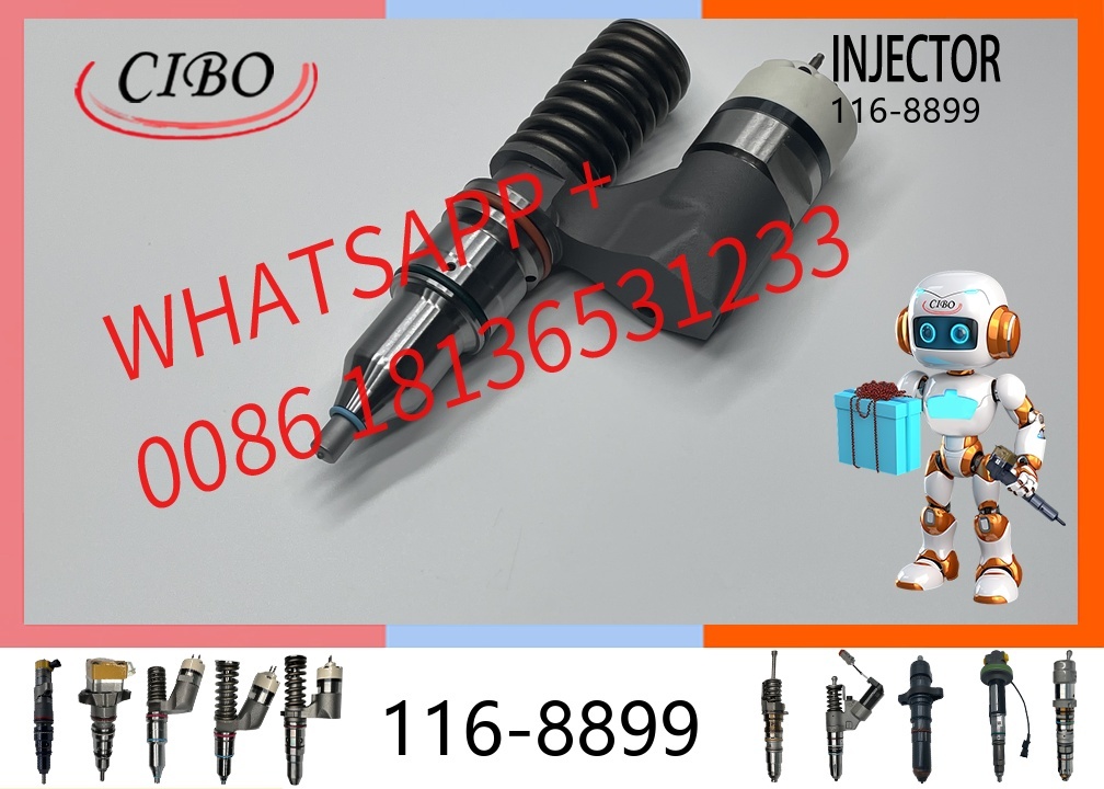 original 116-8899 Fuel Injector Diesel Injector Pump for  3176 3196 C10 C11 C12 Engine 1168899 208-9160 2089160 253-0608 253-0618 Excavator Parts original new injector