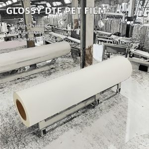 Custom Printed Digital PET Film Glossy Matte DTF Machine Roll 32inch*100 Digital