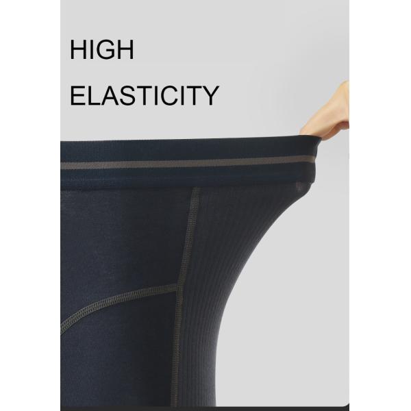 Белые компрессионные мужские хлопчатобумажные трусы-боксеры, нижнее белье, мягкие хлопковые удлинённые штаны для ног, абразивные штаны