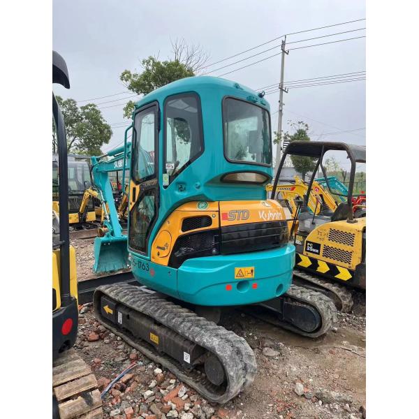 Used Kubota Digger KX135 Secondhand 3.5ton Small Type Mini Crawler Excavator