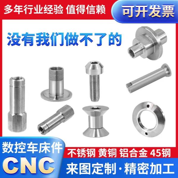 Custom CNC Machined Stainless Steel Bicycle Brake Bolt Precision Threaded Fastener Pointed End Drilling Broaching Machining