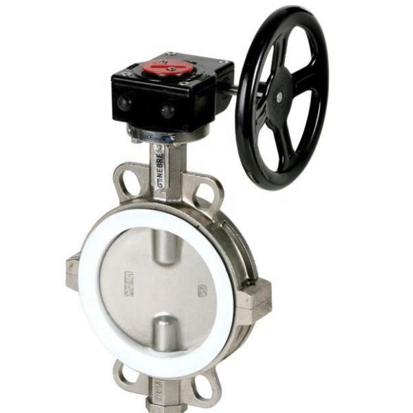 ductile iron stainless steel wcb pn10 16 chinese anti-corrosion Split body butterfly valve