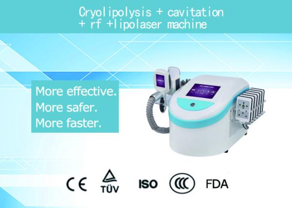 Portable Cryolipolysis Cavitation RF Lipo Laser Body Slimming Equipment