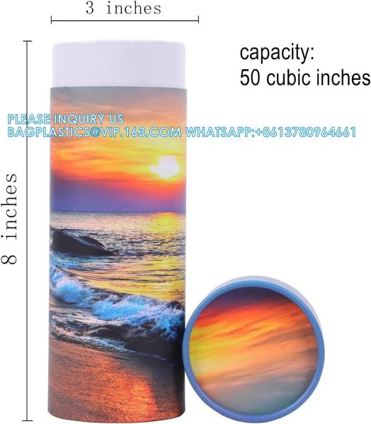 Bio eco-friendly urn for burial scatter urn Ideal for ash scattering ceremonies or burial Eco-friendly Design