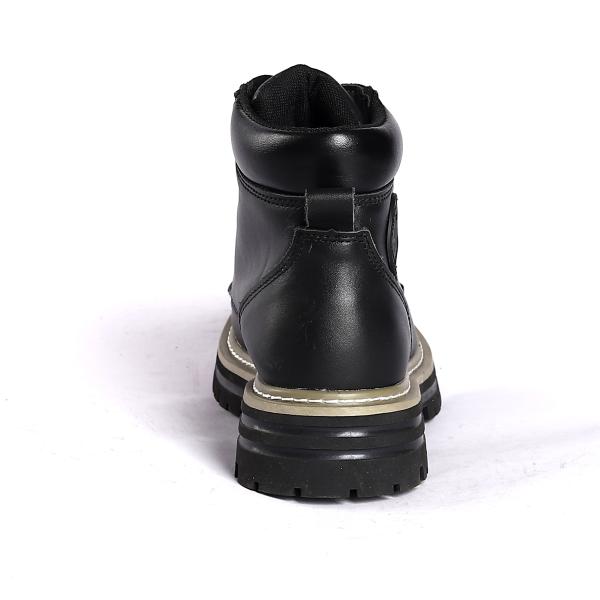 Shengjie Breathable Cow Leather Unisex Protection Boots With Slips Water Resistant Rubber Sole Goodyear Safety Shoes