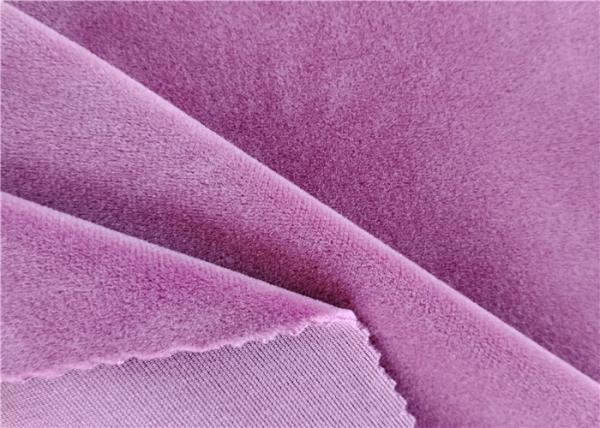 1.5mm Super Soft Velvet Polyester Spandex Velvet Fabric Plush Fabric For Garment