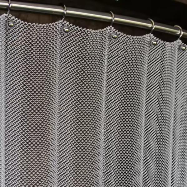 Fashion 316 Stainless Steel Decorative Wire Mesh For Restaurant Or Hotel Curtain New Design