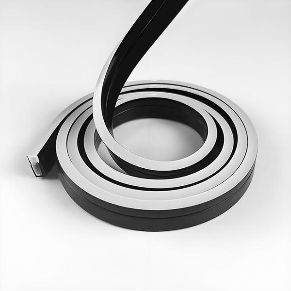 Visión lateral tubo de neón de silicona transparente 06 * 16mm banda LED de emisión lateral a prueba de agua