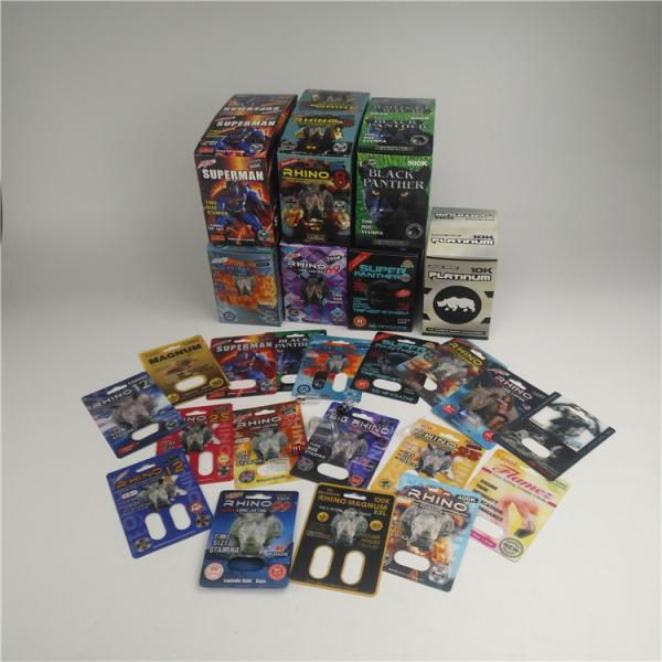SGS 200mic 3d Blister Card For Male Pills 500K 600k