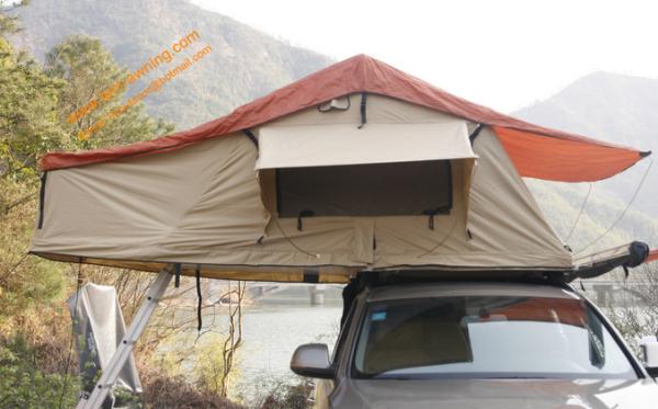 Outdoor  Waterproof Aluminum Poles 2-4 People Travelling Camping Car Top Trailer Tent