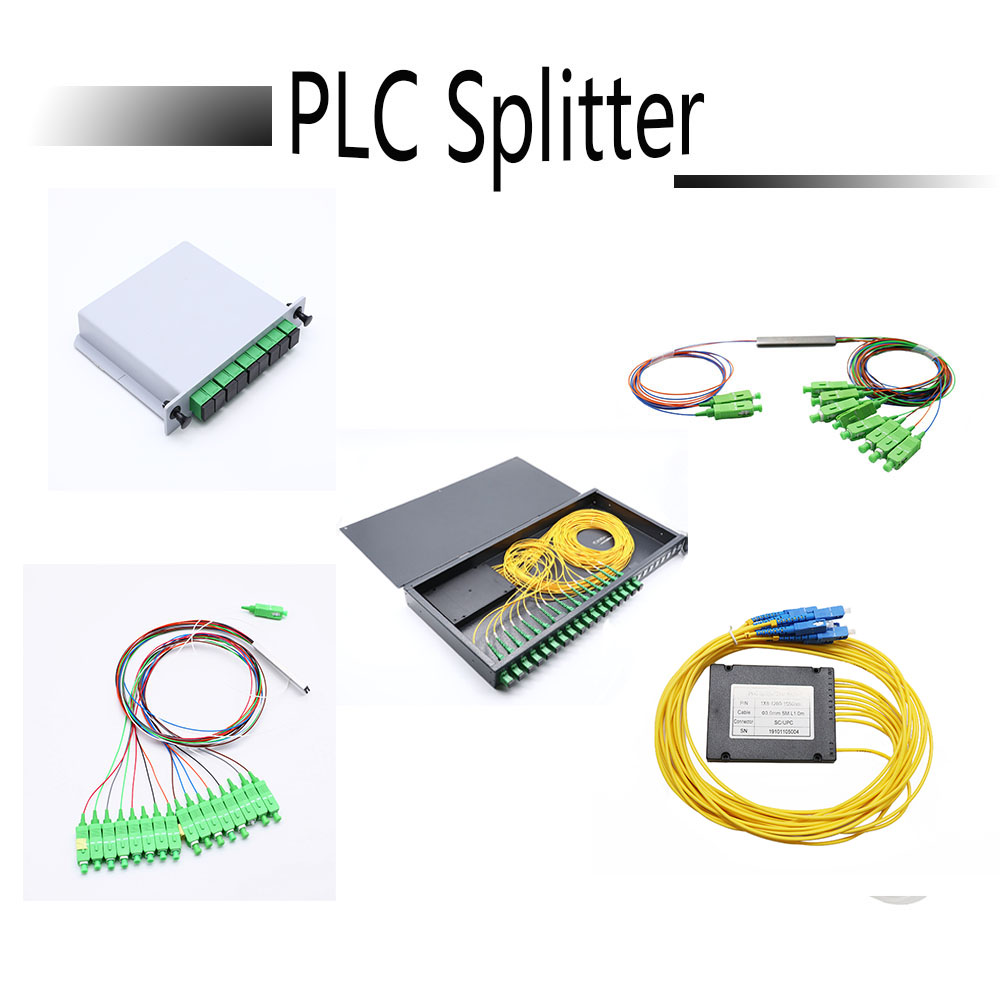 тип Splitter Splitter Plc 1x4 мини Plc стекловолокна без соединителя