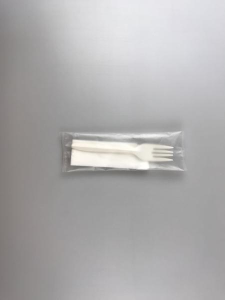 Eco-Friendly Biodegradable Spoon Tissue Wrapped and Plastic Type Polylactic Acid