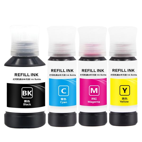 L Series Ink 100ML Premium Compatible Dye Ink for Epson L3100 L3101 L3106 L4160 L3115 L3156 L6290
