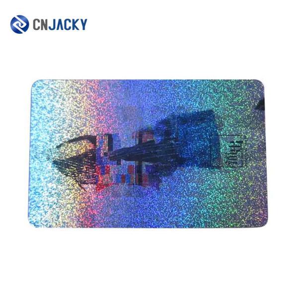 Colorful Holographic Smart Card Material , Inkjet PVC Sheet For Plastic Card