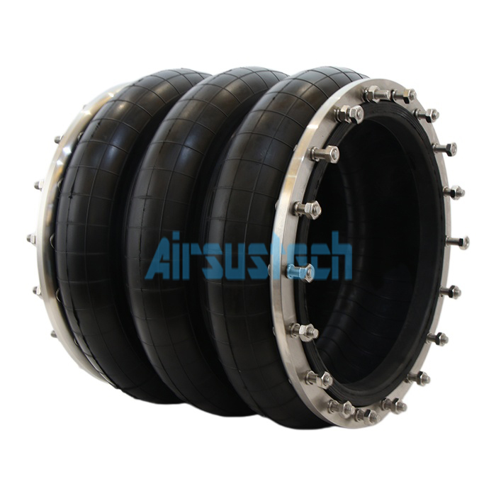 Stainless Flange Air Spring ContiTech FT 960-34 RS For Vibration Isolation LHF320350-3