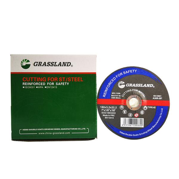 7  Metal Grinding Discs for Fast and Clean Cuts in Steel and Stainless Steel 7 x 1/8 x 7/8 