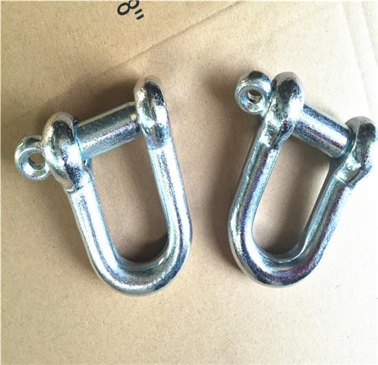 Zinc Plated Rigging Hardware Japanese Type Dee Jis Shackle With Screw Pin