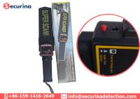 Indicador audio do alerta da varinha à mão do detector de metais da segurança/diodo emissor de luz com três botões