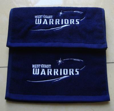 Cheap 100% cotton custom embroidered gym/sports/fitness towel with custom logo