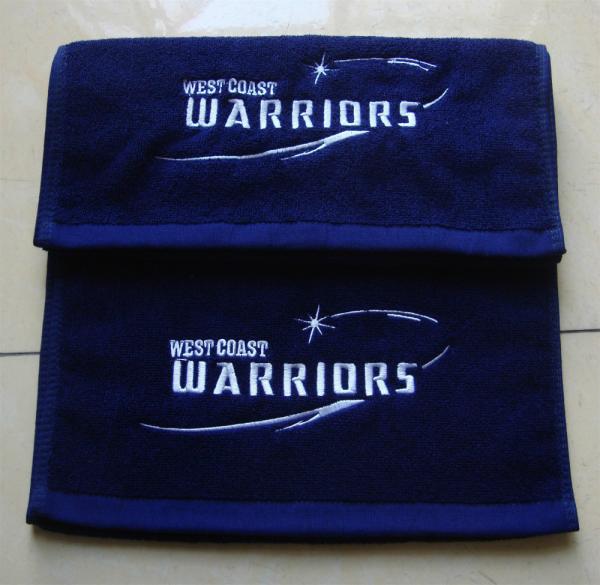 Cheap 100% cotton custom embroidered gym/sports/fitness towel with custom logo