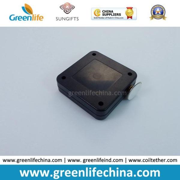 Fashionable Solid White Square Plastic Anti-Theft Retractable Window Security Recoiler