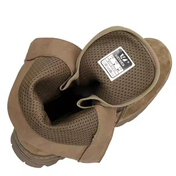 Durable Tactical Boots Coyote Combat Tactical Safety Boots For Men for