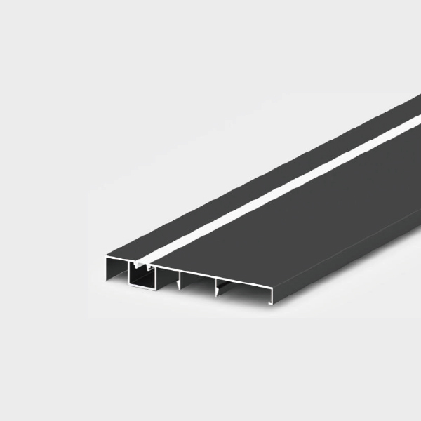 Soft Even Illumination Matte Black Base Cabinet LED Light Under Plinth No Glare